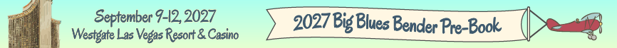 Big Blues Bender 2027 Prebook